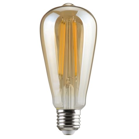 ΑΒΟΚΑΝΤΟ ST64 LED 6W FILAMENT REDLED